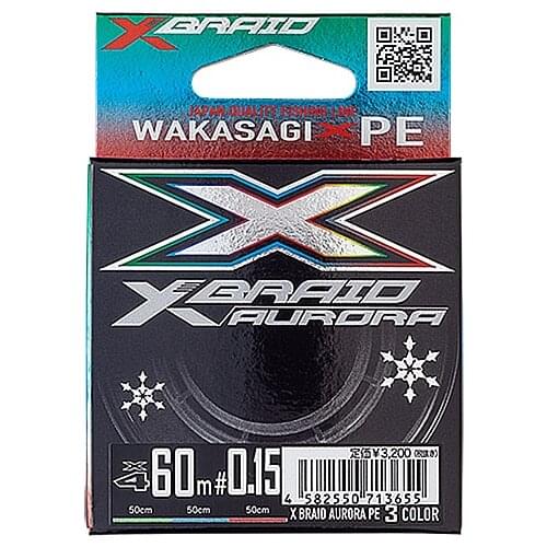 Original YGK XBRAID AURORA WAKASAGI PE