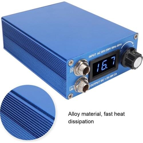 Portable Tattoos Power LED Digital Display Transformer Voltages Regulator Body Art Tattoos Accessories Power Supply Blue 60-250V