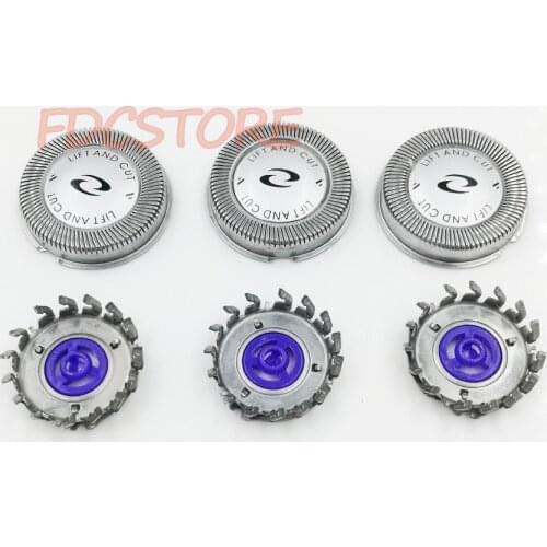 100pcs Replacement Shaver Head for HQ56 HQ55 HQ48 HQ3 HQ85 HQ6695 HQ5860 HQ5858 HQ5856 HQ5855 HQ5890HQ5660 HQ5655 HQ6645 HQ6640