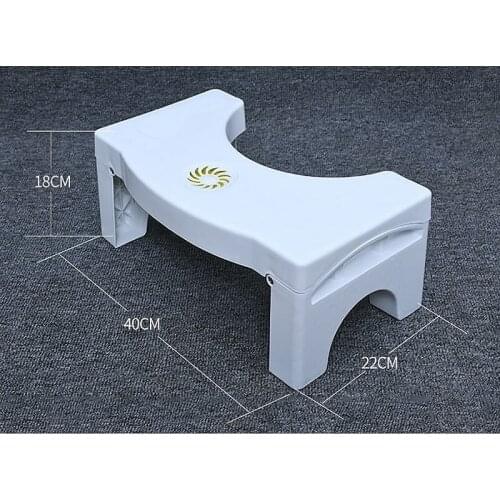 Toilet Stool, Splicable Toilet Stool, Bathroom Squat Stool, Toilet Step Stool for Adults