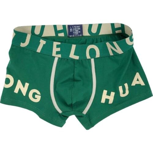 3 Pieces Mens Underwear Boxer Cotton Men Boxer Shorts Letter Print Breathable Panties Fashion Men Underpants 2020 New Sale