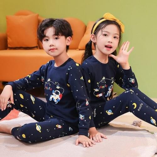 Winter childrens pajamas baby boys christmas pajamas sets kid clothing pajamas for girls pijama infantil kids boy pyjama enfant