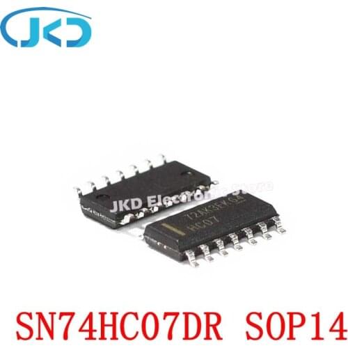 10pcs SN74HC07DR 74HC07DR 74HC07D 74HC07 SOP-14 New IC