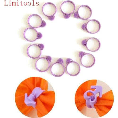 12PCS Silicone Sealing Circle Tie For Pastry Piping Bag Fresh Keeping Bag Sealing Kitchen Tools Silicone Circles
