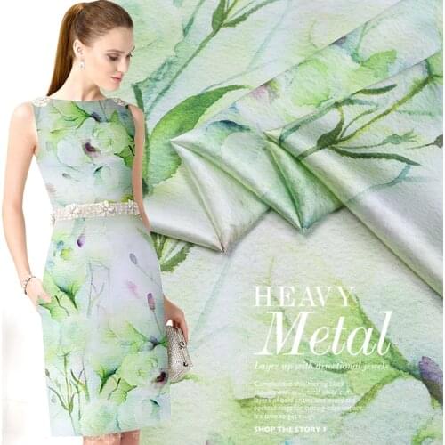 19mme stretch satin silk customized summer mulberry silk soft hanging silk satin cheongsam dress sewing fabric