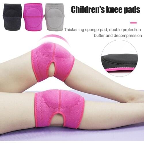 2pcs Children Anti-collision Knee Pads Sponge Thicker Anti-fall Non-slip Knee Pads M2