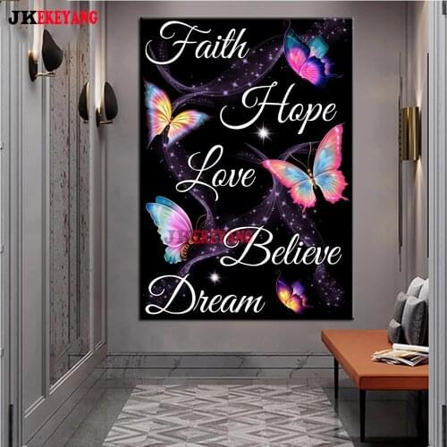 5D DIY square/round Diamond painting Color butterfly Cross Stitch Diamond Embroidery Pattern Rhinestone J3112