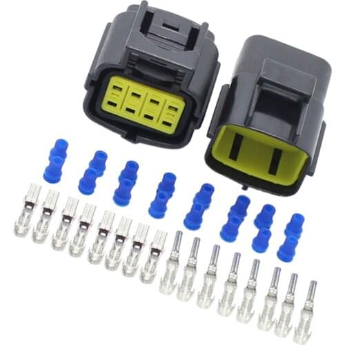 8 Way Auto Car Wire Cable Connector Plug Waterproof Electrical Sets