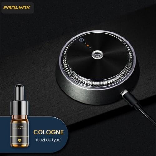 Fanlynk Car Air Freshener Diffuser Auto Perfume Aromatherapy Ions Formaldehyde Air Cleaner Flavoring For Car Freshner Perfume