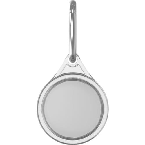 Soft TPU Case Full Protective Sleeve Locator Tracker Anti-lost Device Keychain Protector Cover for Apple Airtag Finder Holder