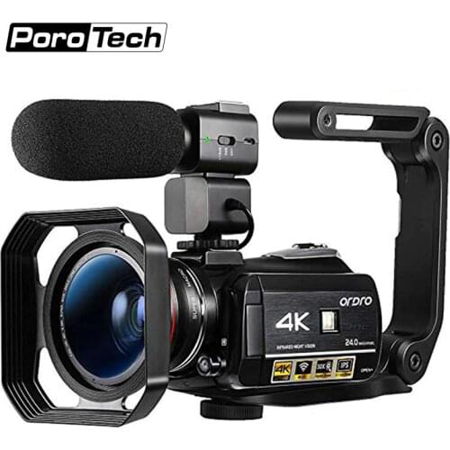 3.1inch Screen Digital Camera Professional Night-vision Recording Used As PC Cam Camcorder Ultra HD 4K Video Camera Anti-shake