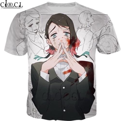 HX Kimetsu No Yaiba The Movie: Mugen Train Enmu Men Women Tshirt 3D Print Summer Harajuku Hip Hop Streetwear Tops Drop Shipping