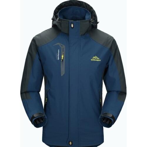 2016 Men Boy Thermal Waterproof Jacket Outdoor Sport Breathable Windproof Coat Trekking Hiking Ski Softshell Rain Jacket