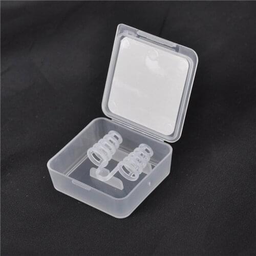 Useful Silicone Anti Snore Nasal Dilators Stop Snoring Nose Clip Sleep Apnea Aid