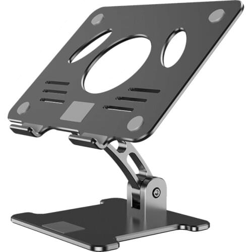 Adjustable Laptop Table Stand Aluminum Laptop Riser Ergonomic Computer Cooler Stand Holder For Notebook MacBook 17inch Holder