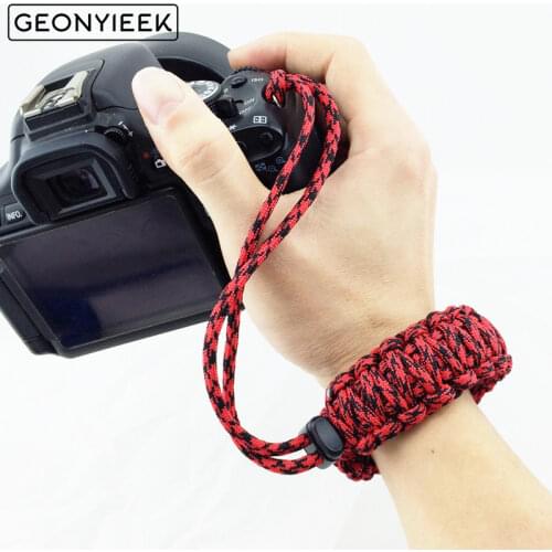 Digital Camera Strap Wrist Band Camera Hand Grip Paracord Braided Strap on For Nikon Canon Sony Pentax Panasonic DSLR Wholesales