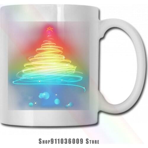 Merry Christmas Tree mug cup tazas