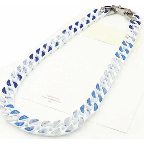 2021 Luxury Jewelry High Quality For Men Necklace Punk Hip Hop Stainless Steel Popular New Gift Chain Classic Temperament Korea