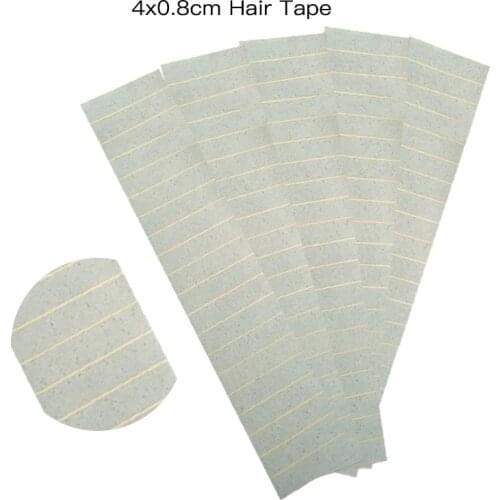 5 Sheets 4cm*0.8cm Or 4x0.6cm CPAM SUPER HAIR TAPE Adhesive Double Side Tape For Remy Hair, Tools For Hair Extension