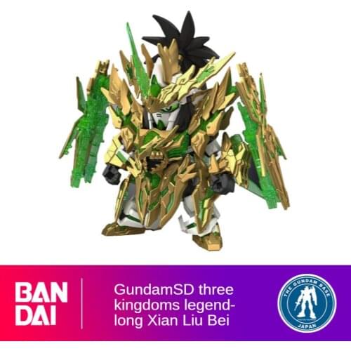 Bandai Gundam Assembled Model Toys Three Kingdoms Chuangjie Chuan Liu Bei Guan Yu Zhang Fei SD BB Warrior Q Edition
