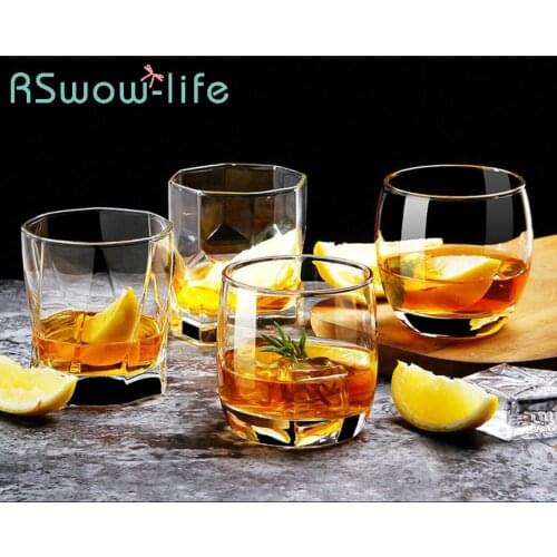 Whiskey Glass European Brandy Wine Glasses Home Wine Bar Set Glass Cup For Kitchen Bar Counter