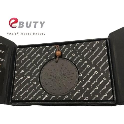 EBUTY Lava Quantum Pendant Energy Pendants Fashion Jewelry Gift Charms Necklace High Quality 2000CC Ions Pendant 10pcs/lot