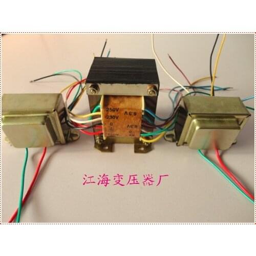 6P1 6P14 6P6 Single-ended vacuum tube audio amplifier transformer 85W Power Transformer + 2PCS 5W 5k output audio transformers