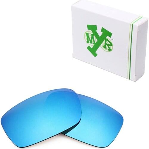 Mryok POLARIZED Replacement Lenses for Oakley Crankcase Sunglasses Ice Blue