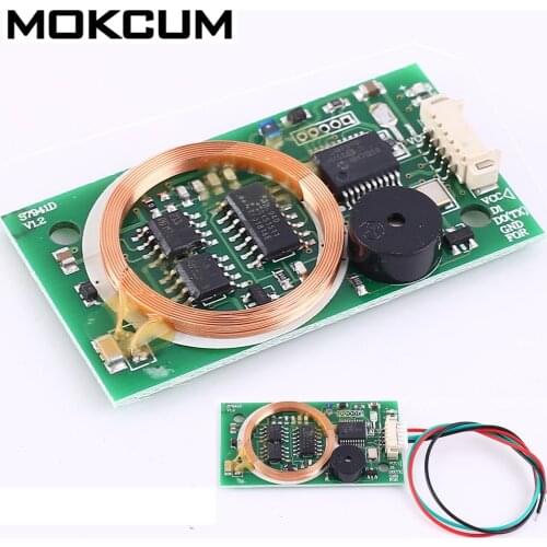 Dual Frequency DC 5V UART Reader RFID Wireless Module ISO14443A 13.56MHz 125KHz for IC/ID Card