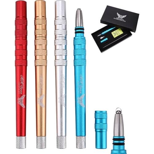 Hair Scissors Tattoo Style Hair Engraving Pen Magic Beard Trimmer Mustache Shaving Back Head Hair Carving Salon Styling Tool