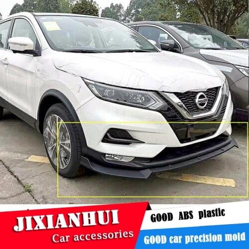 For Nissan Qashqai Body kit spoiler 2019-2020 For Qashqai ABS Rear lip rear spoiler front Bumper Diffuser Bumpers Protector