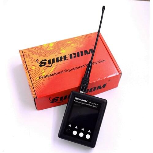 Surecom SF-401 Plus Digital Radio 100Mhz-3000Mhz Decoder Surecom Portable Frequency Counter For Walkie Talkie CTCSS CDCSS Meter