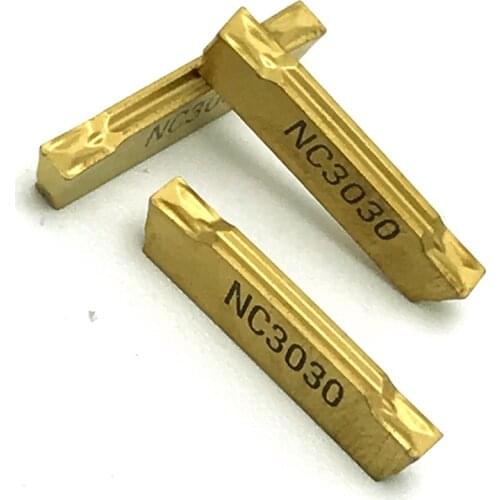 Hard Alloy MGMN200 G PC9030 NC3020 3030 grooving carbide inserts mgmn 200 lathe cutter turning tool Parting and grooving tool