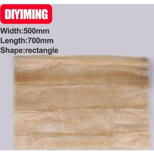 10 pcs Hot Dog Shell Cover Big Sausage Packing Casing 500*700mm Sheets Salami Use Meat Cover Package Sausage Dry Casing