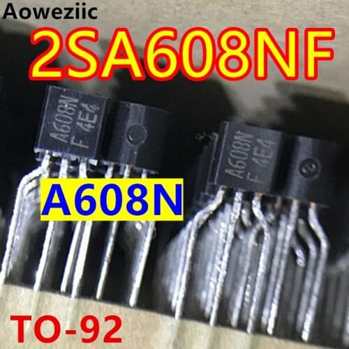 10Pcs/Lot 100% New Orginal 2SA608NF A608N TO-92 2SA608 2SA608N-F TO-92 In Stock