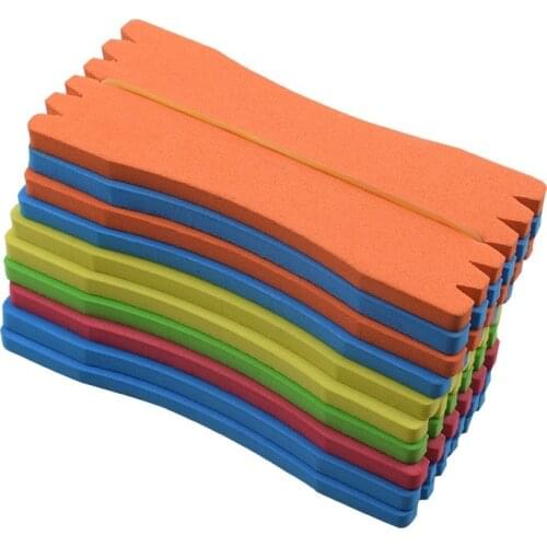 10Pcs/Lot EVA Foam Fishing Line Plate Fishing Winding Line Board 12cm Carp Lure Trace Wire Leader Swivel Fishing Tackle Box