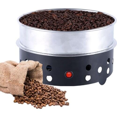 110V/220V Coffee Bean Cooler 350g Household Coffee Beans Rapid Cooling Cooler Machine Single Layer With Stainless Steel Sieve