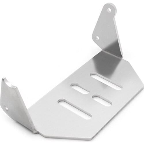 2.0MM Thickness Stainless Steel Front Upper Guard Servo Protective Plate Sump Guard for Axial SCX10 III AX103007 RC Car Part New