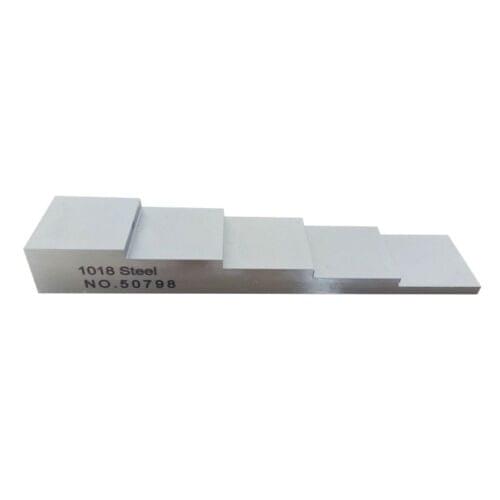 5 step UT step wedge for Ultrasonic Thickness Gauge 2.5-5-7.5-10-12.5mm