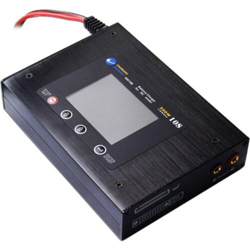 6S/8S/10S 1.3A 20A 500W LiFepo4 Li-ion Lithium LTO Smart Battery Balance Charger for RC eBike TFT LCD