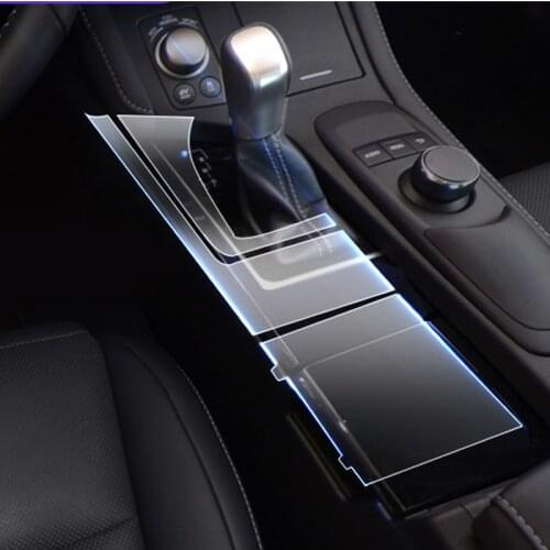 Car Sticker For Lexus transparent TPU Protective Film stickers for Lexus GS ES200t 300t 450t interior accessories