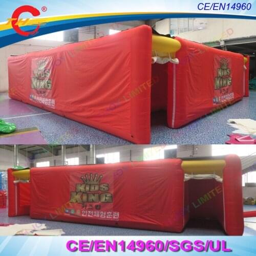 Big inflatable maze laser tag game, air inflatable maze arena for adult and children, air maze laser tag game for outdoor