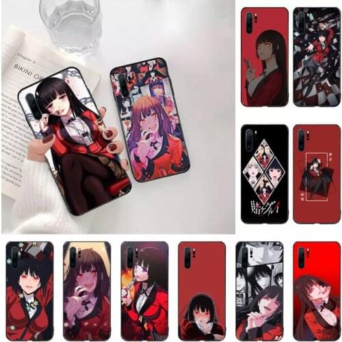 Crazy Excitement Manga Kakegurui Phone Case For Huawei Mate 10 20 Lite Pro Nova 5t Honor 8a 8x 9x 20 10 10i