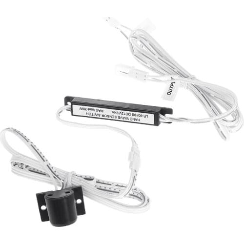 DC 12V 24V Proximity Sensor Hand Wave Sensor Switch for LED Strip Light Cabinet R06 Drop Ship