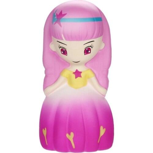 Kawaii Jumbo Squishi Wedding Girl Princess Decompression Toys Squishy Slow Rising Cream Scented Squeeze Toys 15*7*6 CM