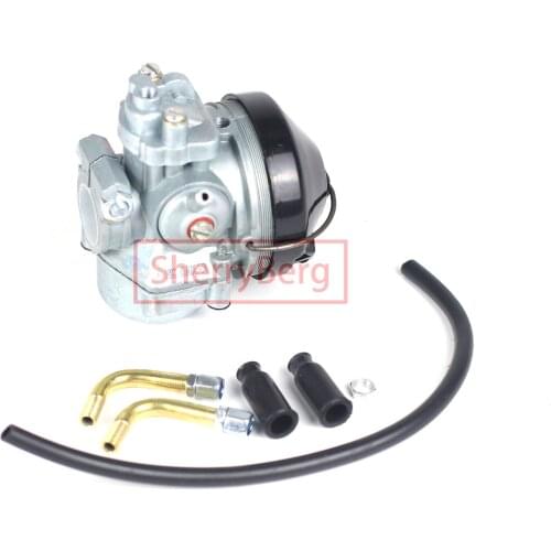SherryBerg Moped/Pocket Carb Carby Carburetor SHA15mm SHA 15 FOR Dellorto Tomos Puch Minarelli CARBURETTOR (Zinc Body) Carburado