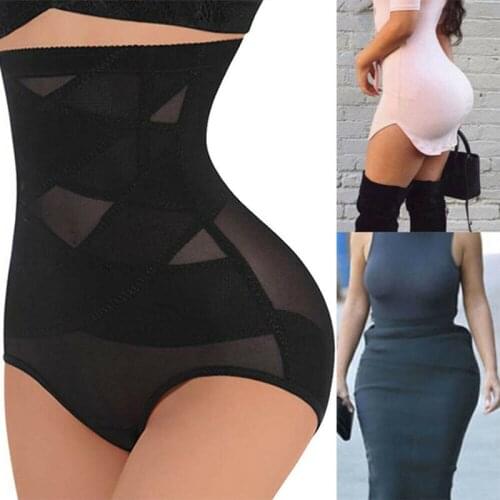Shapewear for Women Waist Trainer Tummy Control Butt Lifter Panties Hi-Waist Short Stomach Body Shaper Cincher Girdle