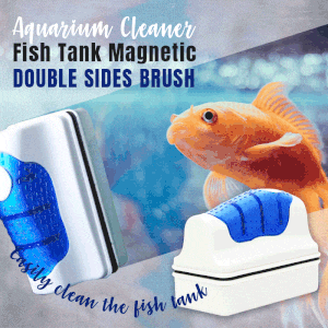 Aquarium Cleaner Fish Tank Magnetic Double Sides Brush Aquarium Tank Fish Tools Floating Brush Glass Algae Cleaning Scraper