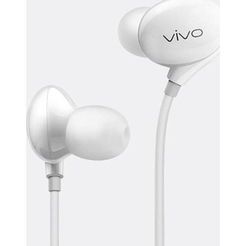 New Vivo 3.5mm In-ear Earphone Wired Hi-Fi Sound Headset Earbuds Built-in Microphone For VIVO X27 X23 X21 Nex Z5x Z5 Z3 IQOO Pro