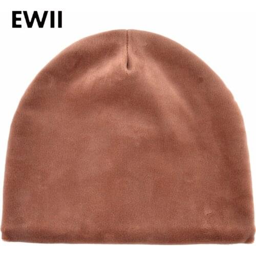 New solid velvet hat skullies beanies for women winter beanie caps ladies knitted cap women bonnet warm hats gorras mujer